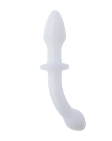 230467 - Lucent Pearl Double Ended Glass Massager