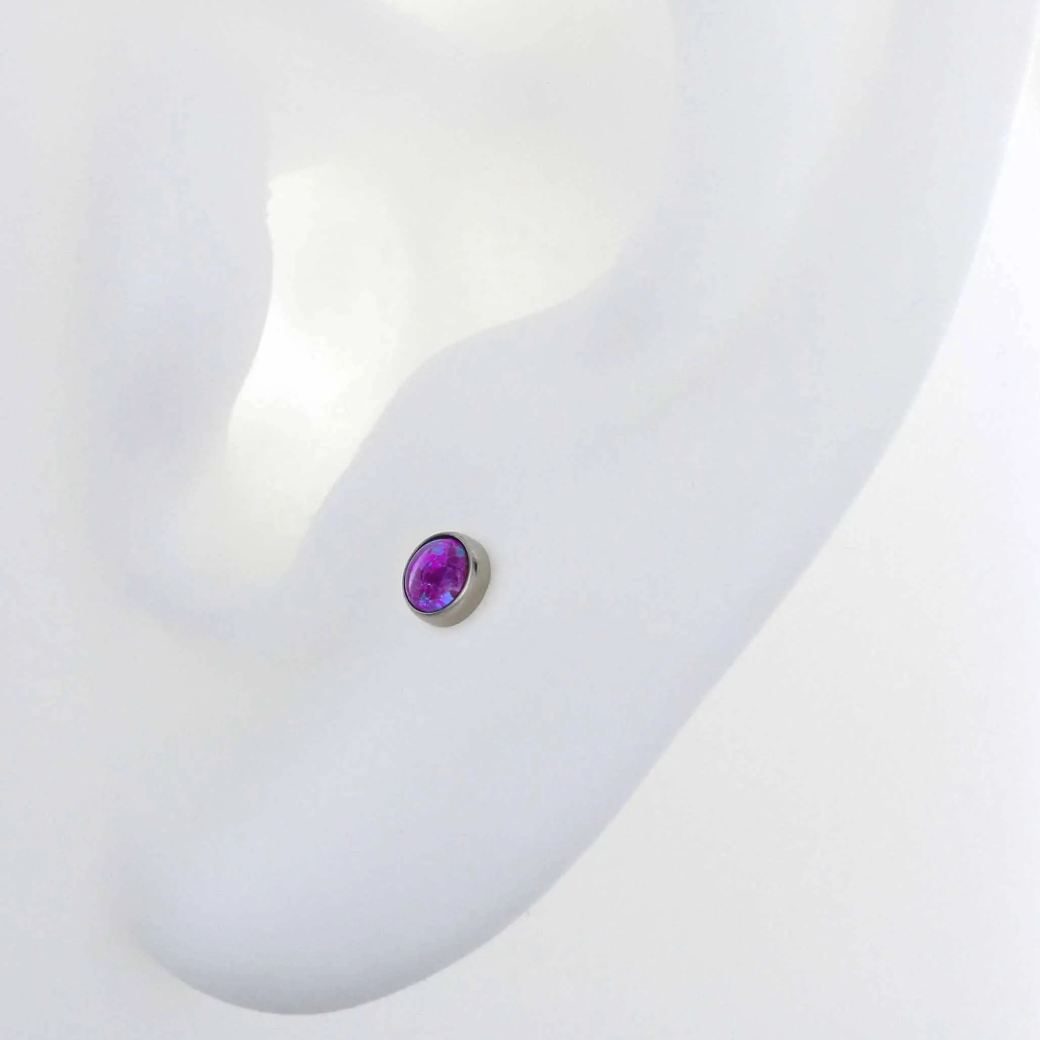 Cabochon - Purple Opal