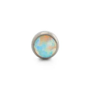 Cabochon - White Opal