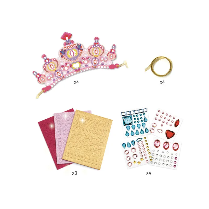Do it Yourself Like a Princess Tiara Kit by Djeco