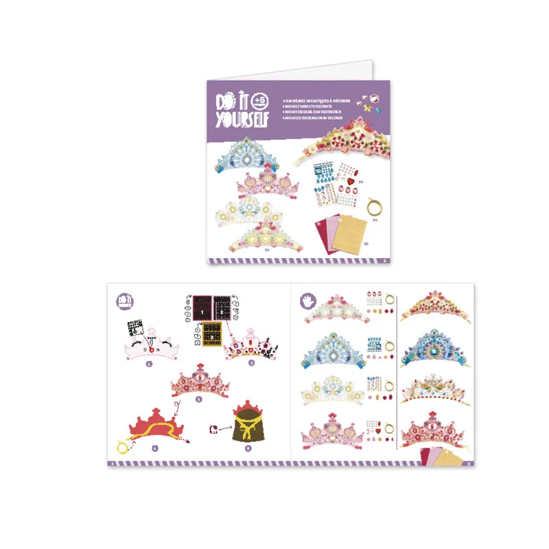 Do it Yourself Like a Princess Tiara Kit by Djeco