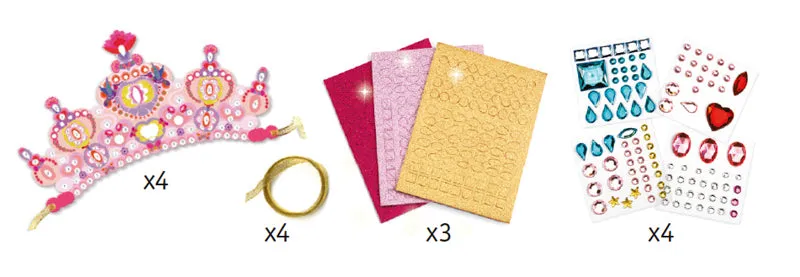 Do it Yourself Like a Princess Tiara Kit by Djeco