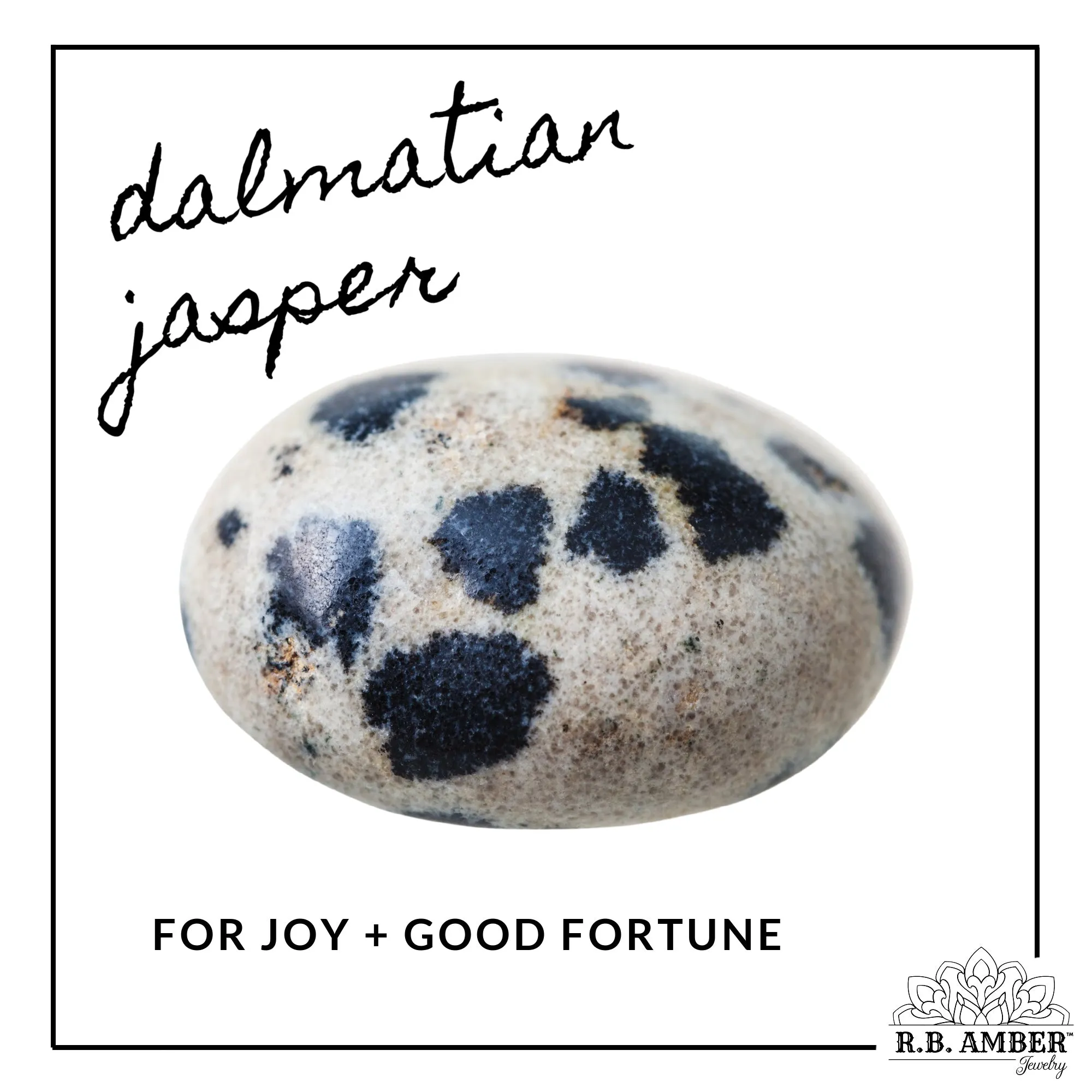 Kids | Dalmatian Jasper   Raw Cherry Aromatherapy Necklace
