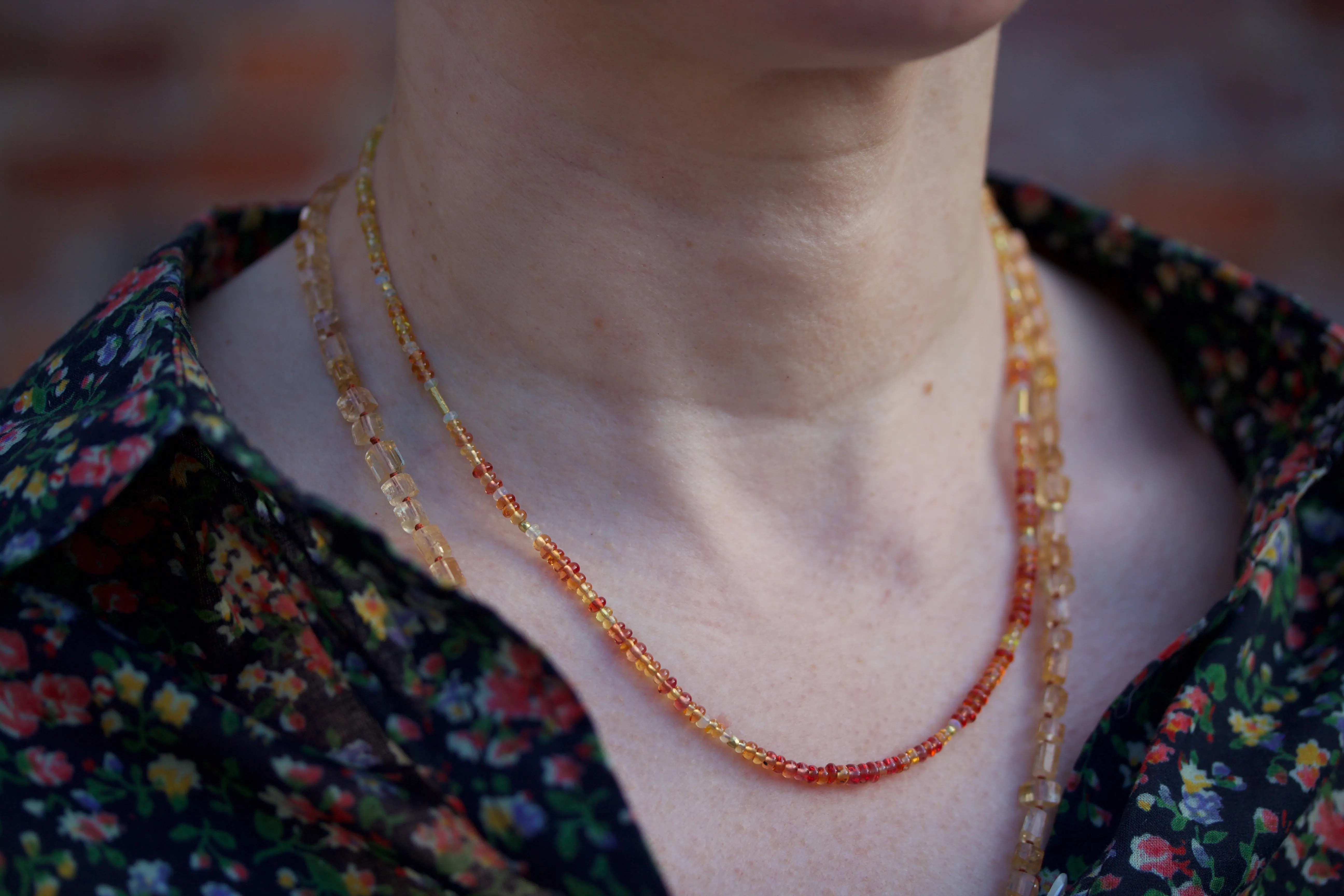 Ombre Sunrise Necklace
