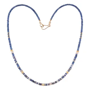 Opal & Sapphire Necklace