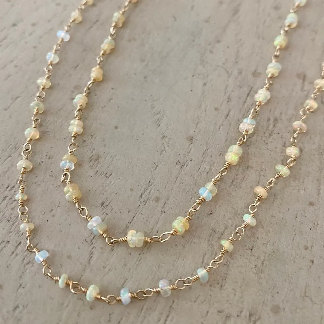 Opal Necklace - Sunny