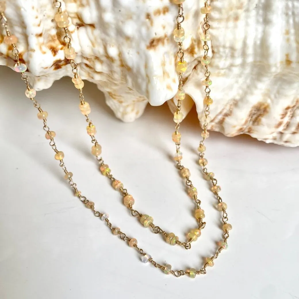 Opal Necklace - Sunny