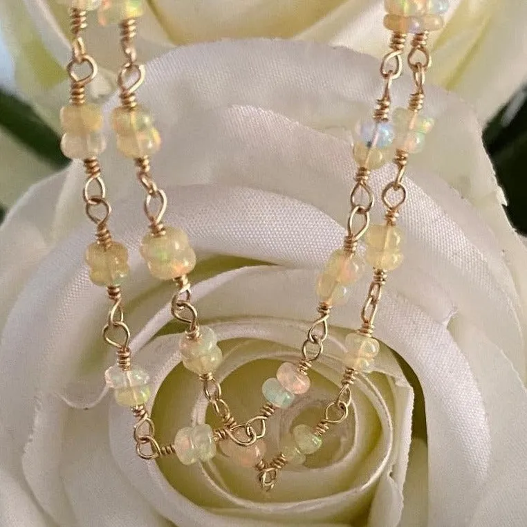 Opal Necklace - Sunny