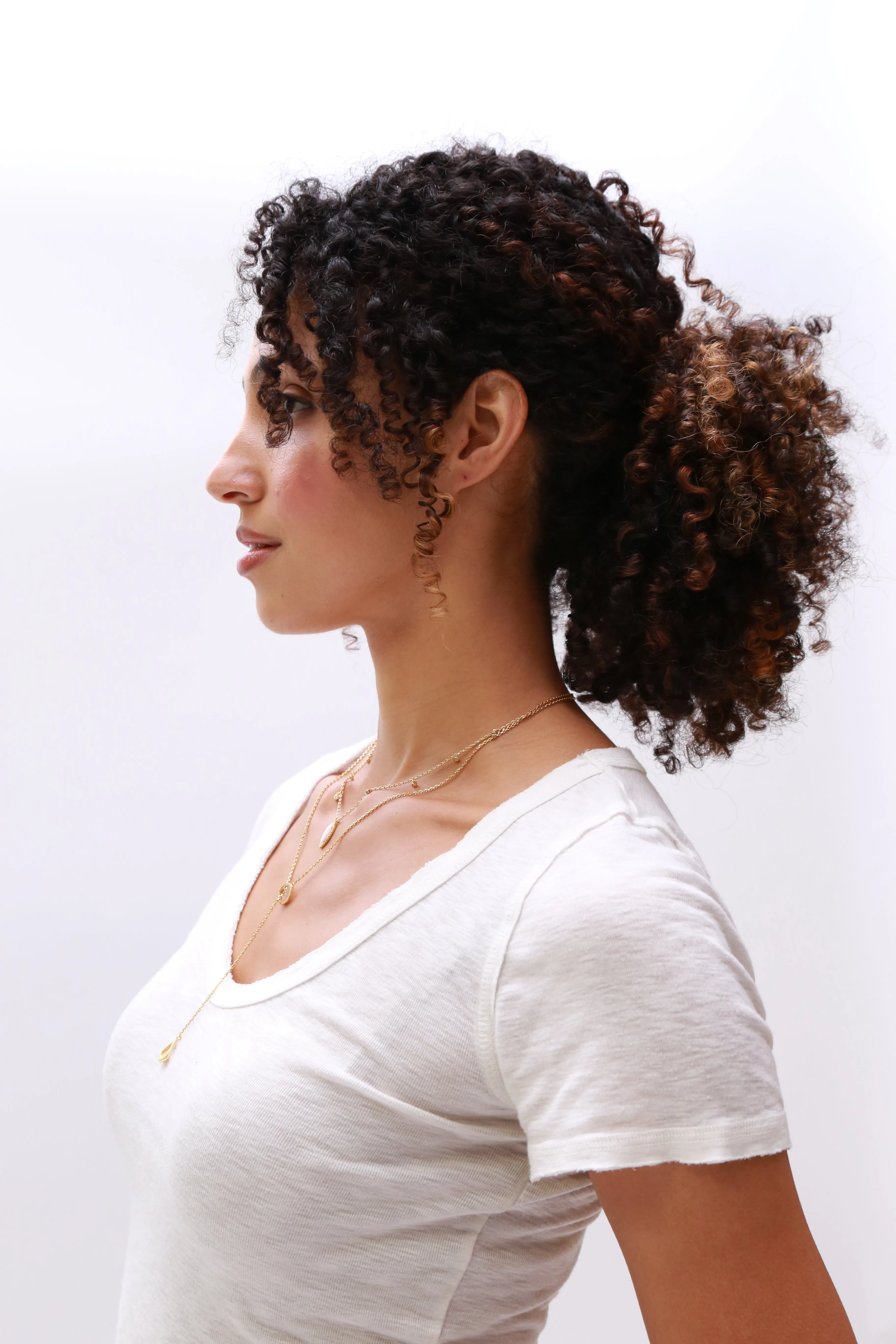 Ophelia Opal Drop Lariat Necklace