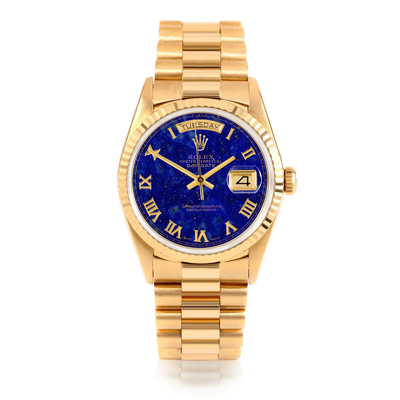 Rolex Day-Date 36mm | 18238-LPS-ROM-FLT-PRS